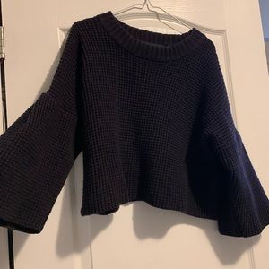 Crop sweater